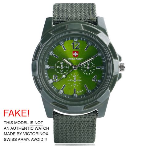 how to spot a fake swiss army watch|swiss army watches counterfeit.